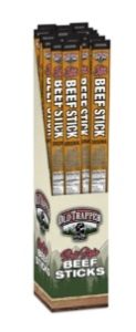 Old Trapper beef sticks